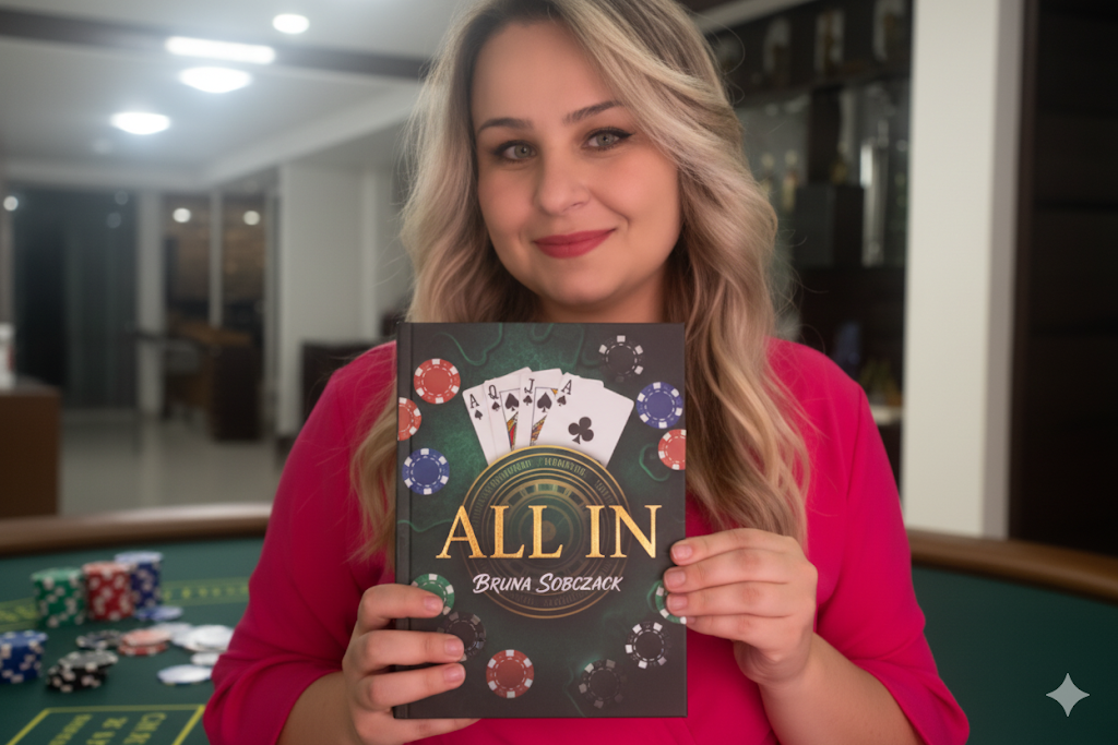 Bruna Sobczack lança o livro “ALL IN! – Decisões Estratégicas para Ativar os Céus e Criar Sua Realidade Futura de Milagres”, uma obra que une fé, mentalidade estratégica e princípios espirituais aplicados à vida real